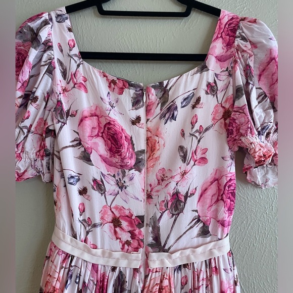 NEVER WORN Ivy City Co Ballerina pink floral dress - Picture 5 of 12